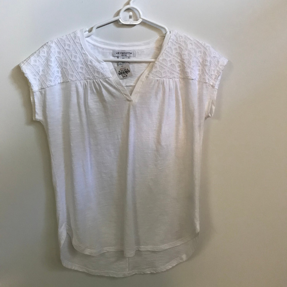 Liz Clairborne white tee - Picture 4 of 6
